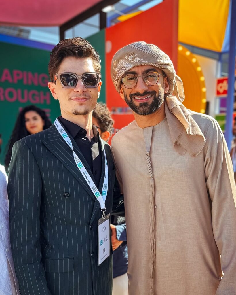 محمد اللباد ، أنس بوخش،  قمة المليار متابع